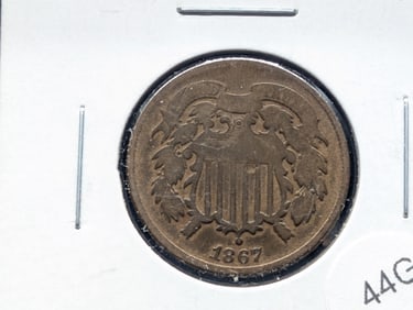 1867 US 2c. Piece