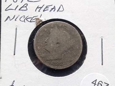 1892 Liberty Head Nickel