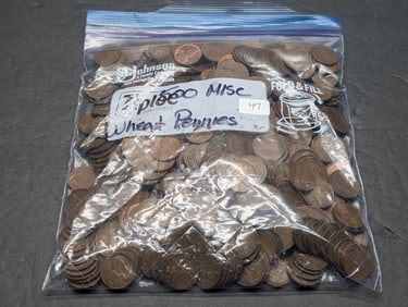 500 Mixed Lincoln Wheat Cents