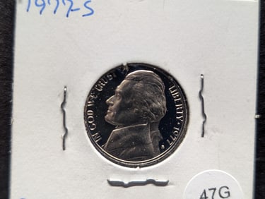 1977 S PROOF Jefferson Nickel