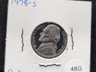 1978 S PROOF Jefferson Nickel
