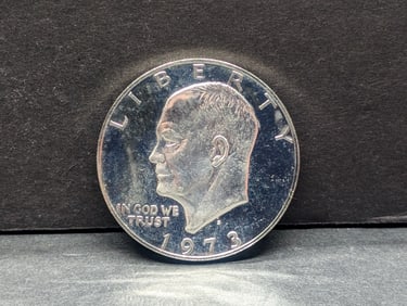 1973-S Proof Silver Ike Dollar