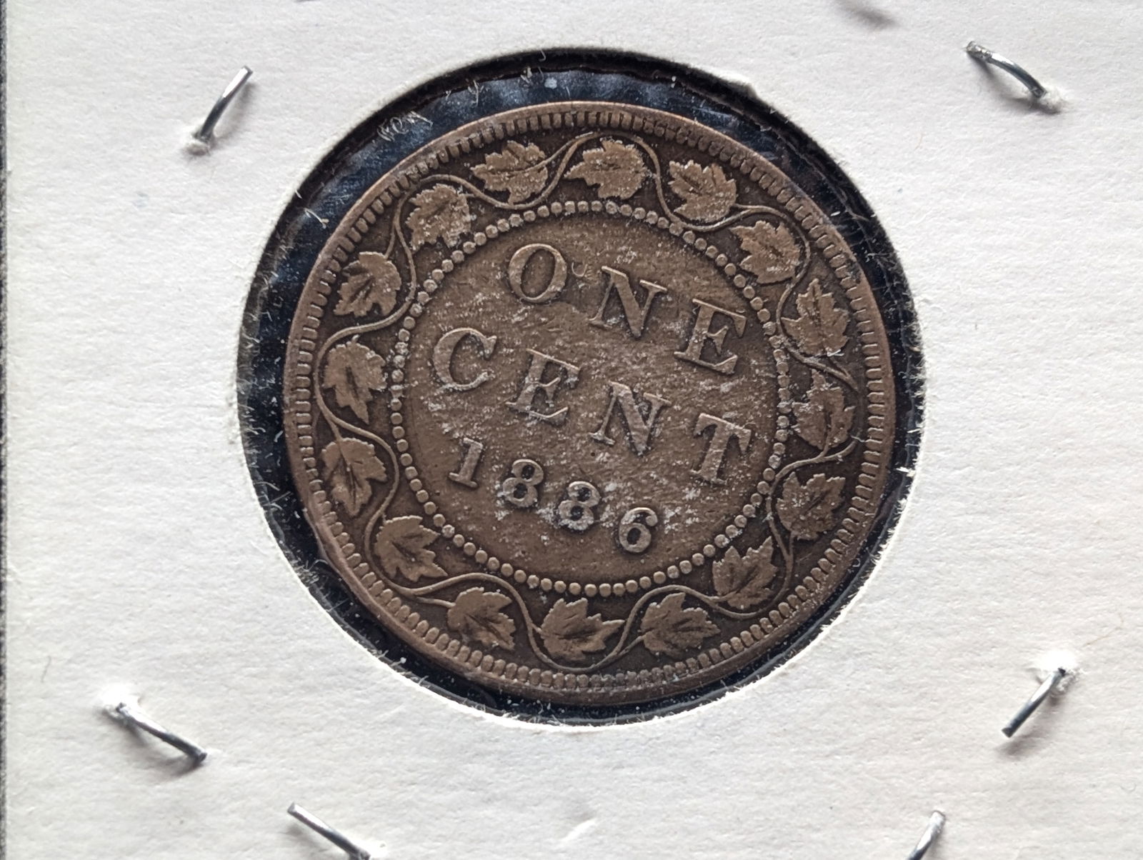 1886 Canada Large Cent (1 of 3)