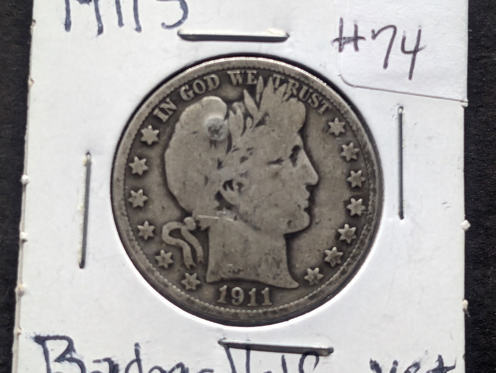 1911-S Barber Half Dollar (1 of 3)