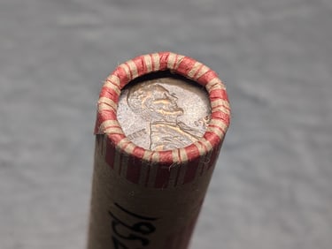 Roll of Lincoln Wheat Cents
