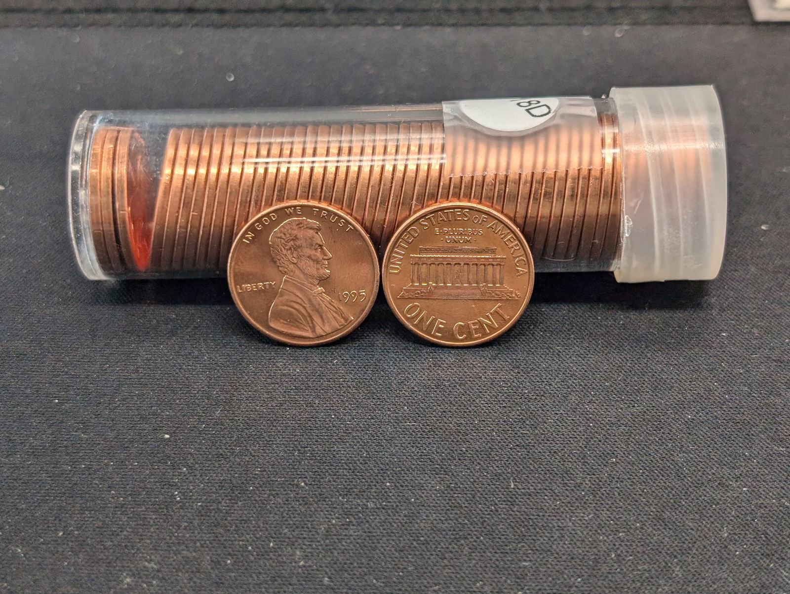 (50) 1995-P Red BU Lincoln Memorial Cents (1 of 2)