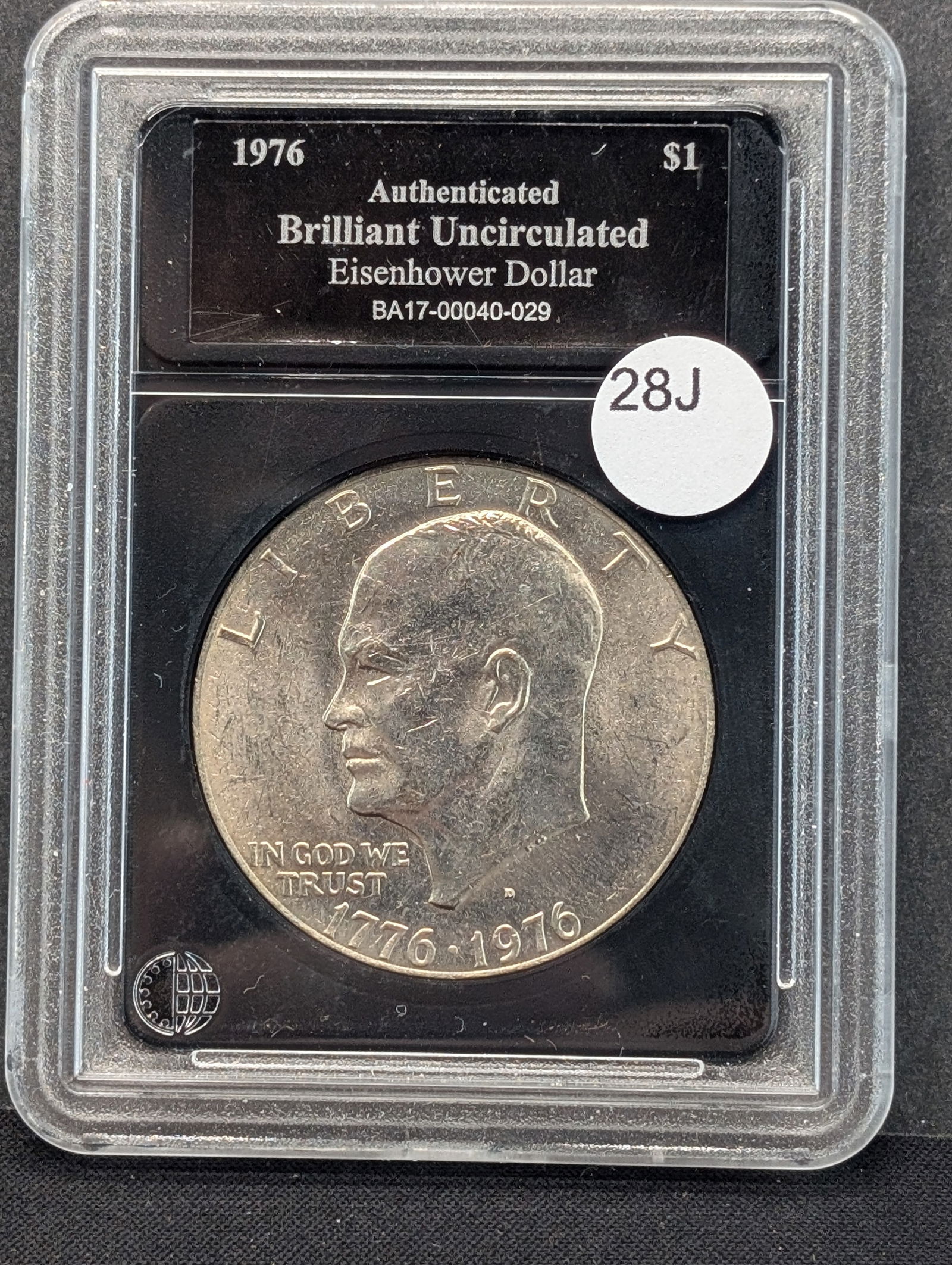 1976-D Clad Eisenhower Dollar (1 of 3)