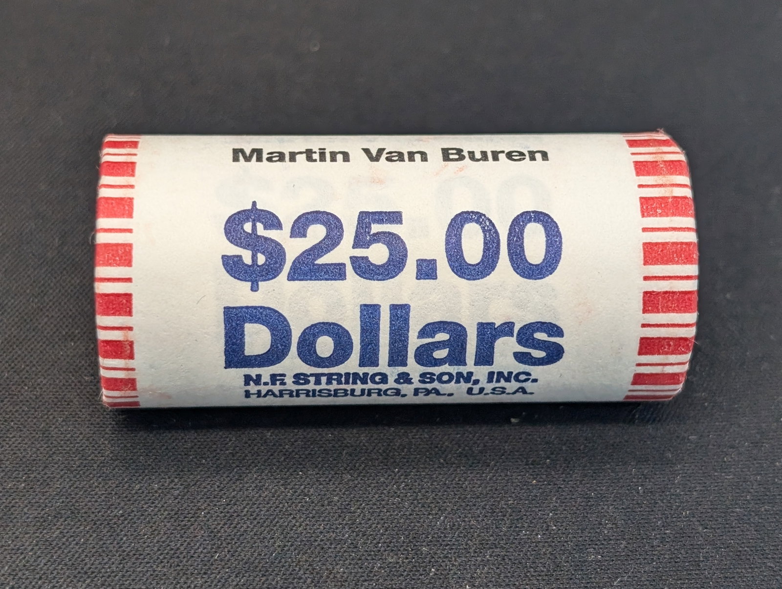 Roll of (25) BU 2008 Martin Van Buren Presidential Dollars: Roll of (25) BU 2008 Martin Van Buren Presidential Dollars