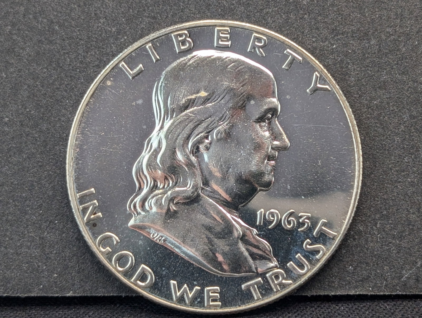 1963 Proof Franklin Half: 1963 Proof Franklin Half
