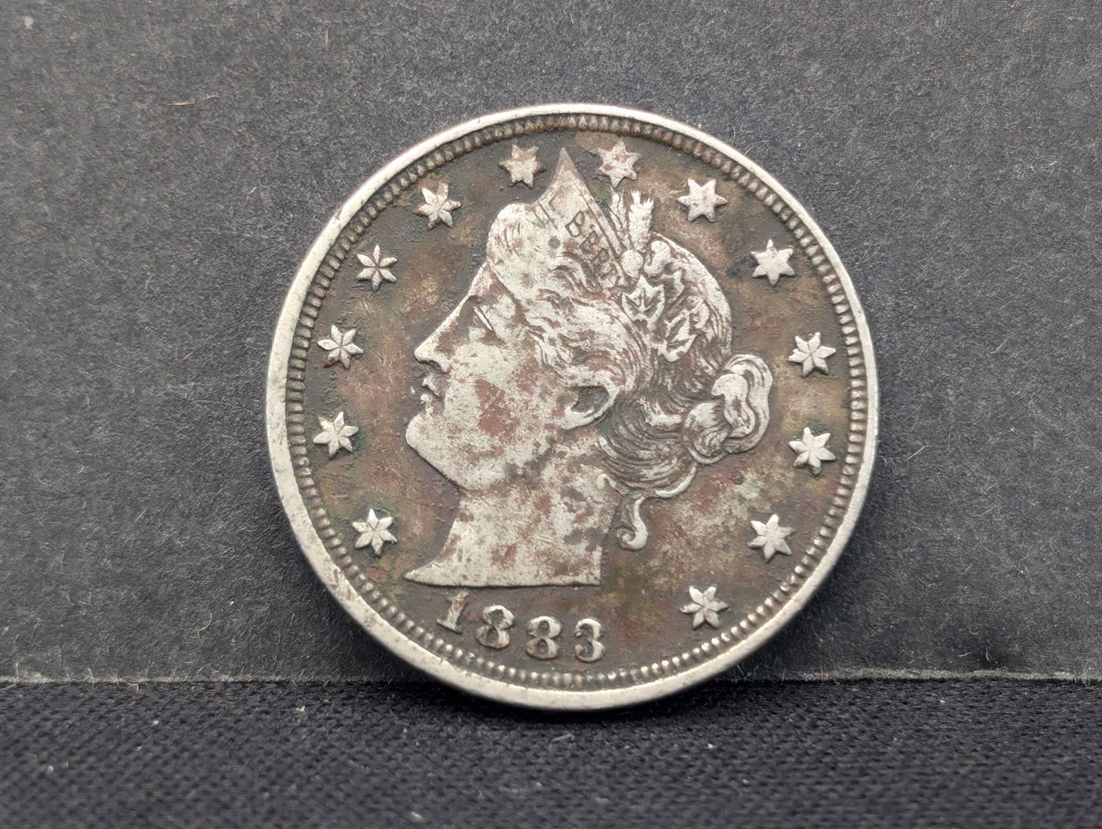 1883 V Nickel No Cents (1 of 2)