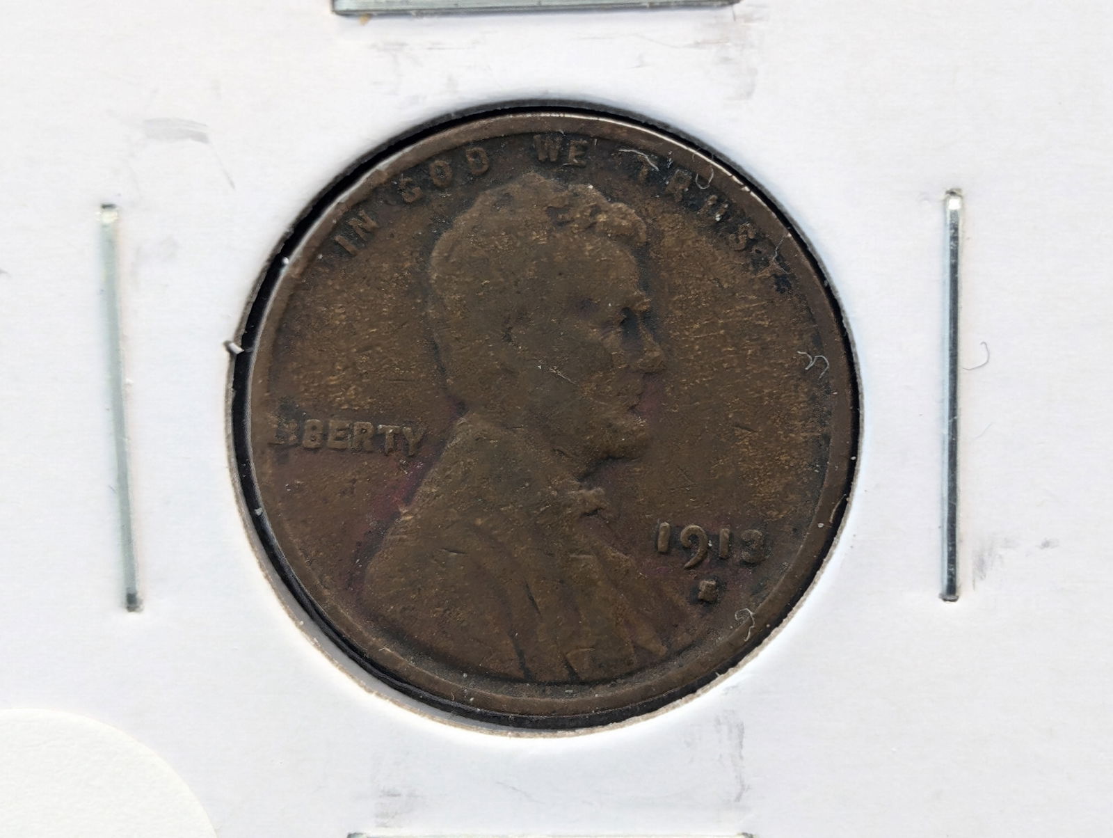 1913-S Lincoln Wheat Cent. Semi Key (1 of 3)