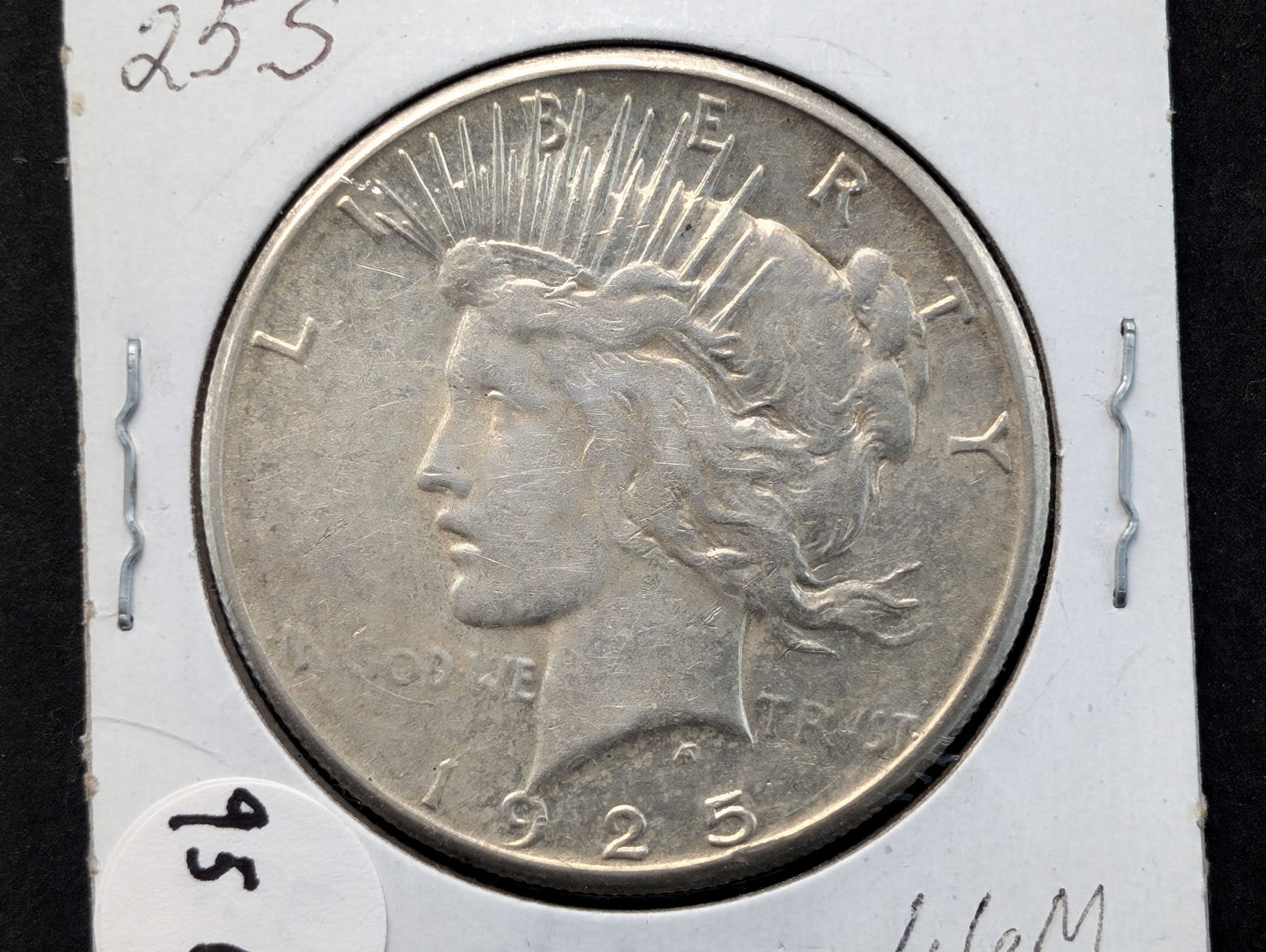1925-S Peace Dollar, High Grade (1 of 3)