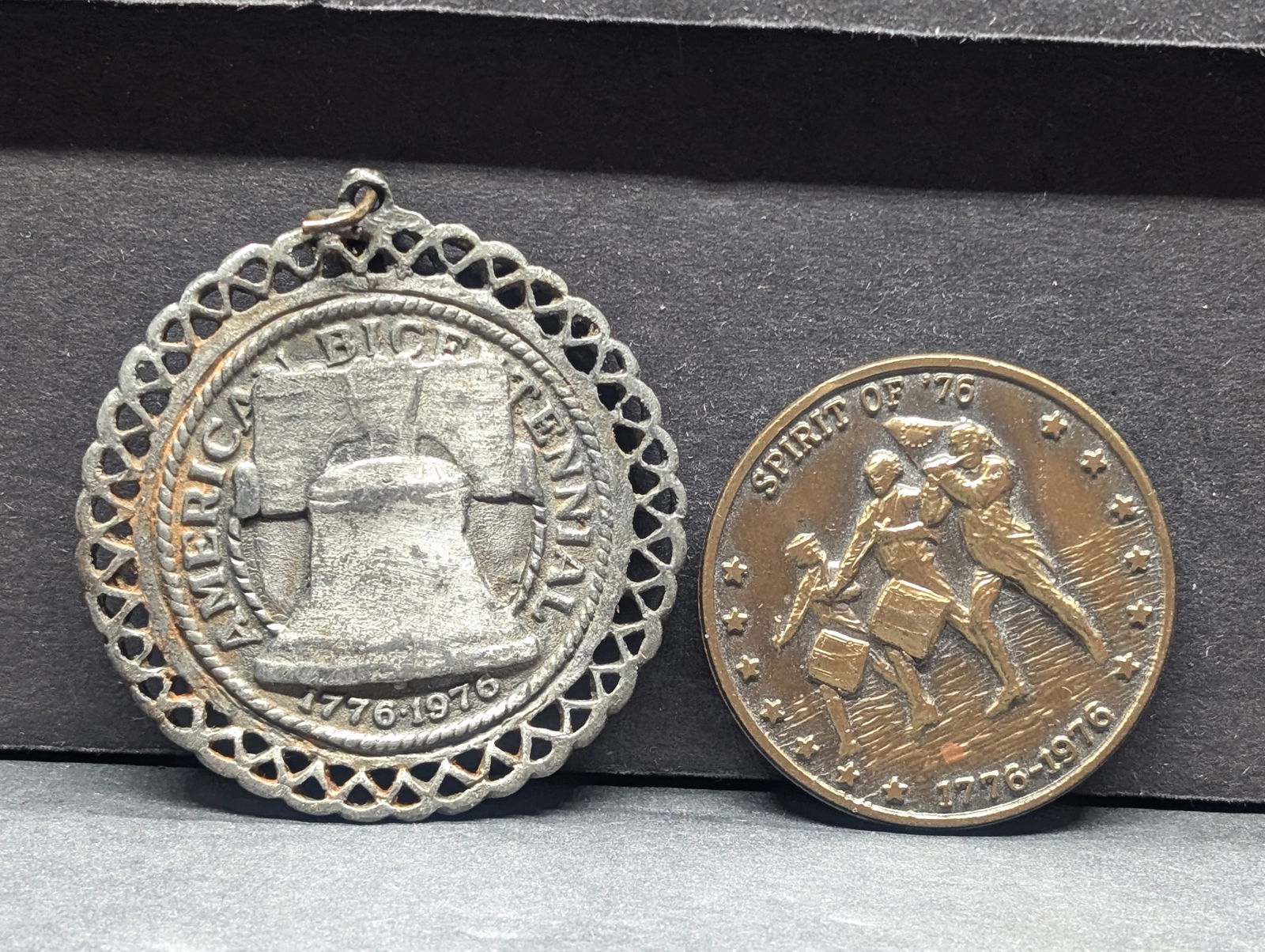 American Bicentennial Medal + Liberty Bell Bicentennial Pendant (1 of 5)