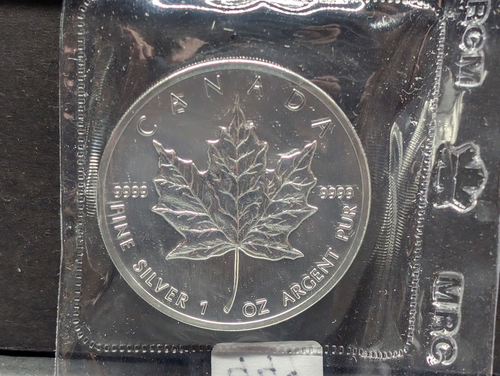 1988 Canada $5 Silver Coin - 1oz .9999 Silver - OGP (1 of 2)