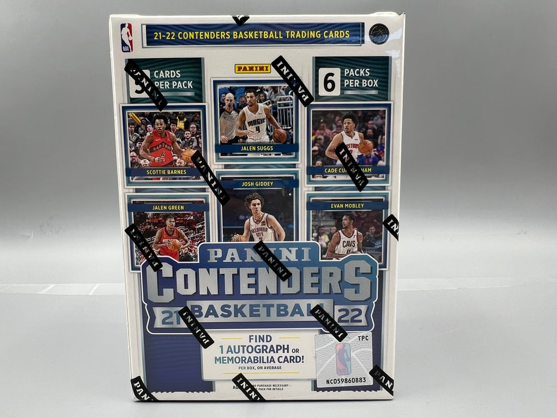 2021-22 Panini Contenders Basketball Sealed Blaster Box: 2021-22 Panini Contenders Basketball Sealed Blaster Box
