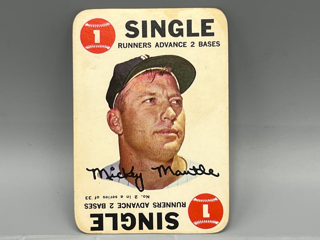 1968 Topps Game Mickey Mantle (1 of 2)