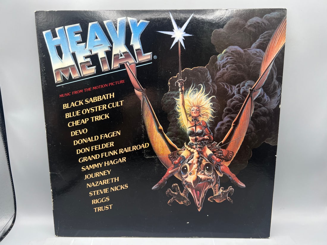 1981 Heavy Metal Music From The Motion Picture Double Gatefold Vinyl Album - DP90004: 1981 Heavy Metal Music From The Motion Picture Double Gatefold Vinyl Album - DP90004