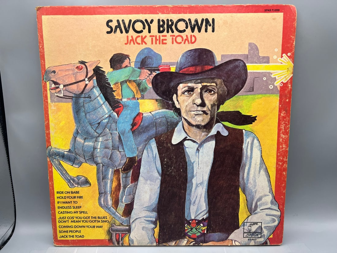 1973 Savoy Brown Jack The Toad Gatefold Vinyl Album - XPAS 71059 - Seam Split (1 of 7)
