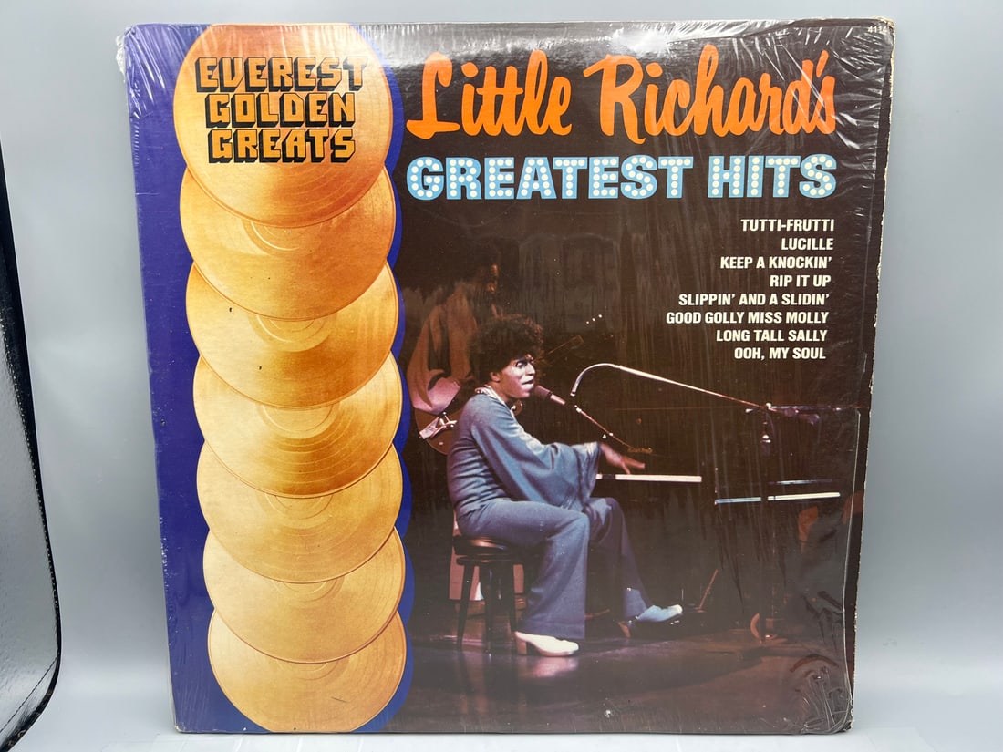 1981 Little Richard's Greatest Hits Vinyl Album - EV 4114: 1981 Little Richard's Greatest Hits Vinyl Album - EV 4114