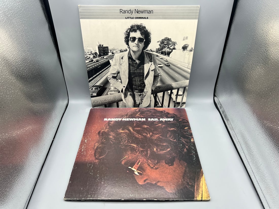 Randy Newman (2 LP Lot): Sail Away (1972), gatefold; and Little Criminals (1977) (1 of 7)