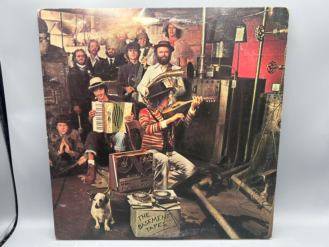 Bob Dylan & The Band: The Basement Tapes (1975), 2 LPs, gatefold: Bob Dylan & The Band: The Basement Tapes (1975), 2 LPs, gatefold