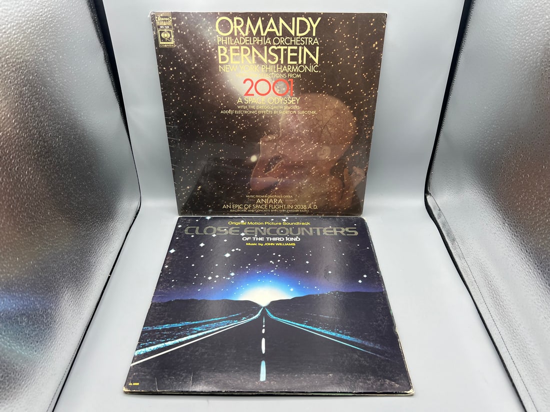 Two (2) LP Lot: SEALED - Eugene Ormandy: Selections from 2001 A Space Odyssey  and Aniara - an Epic (1 of 7)