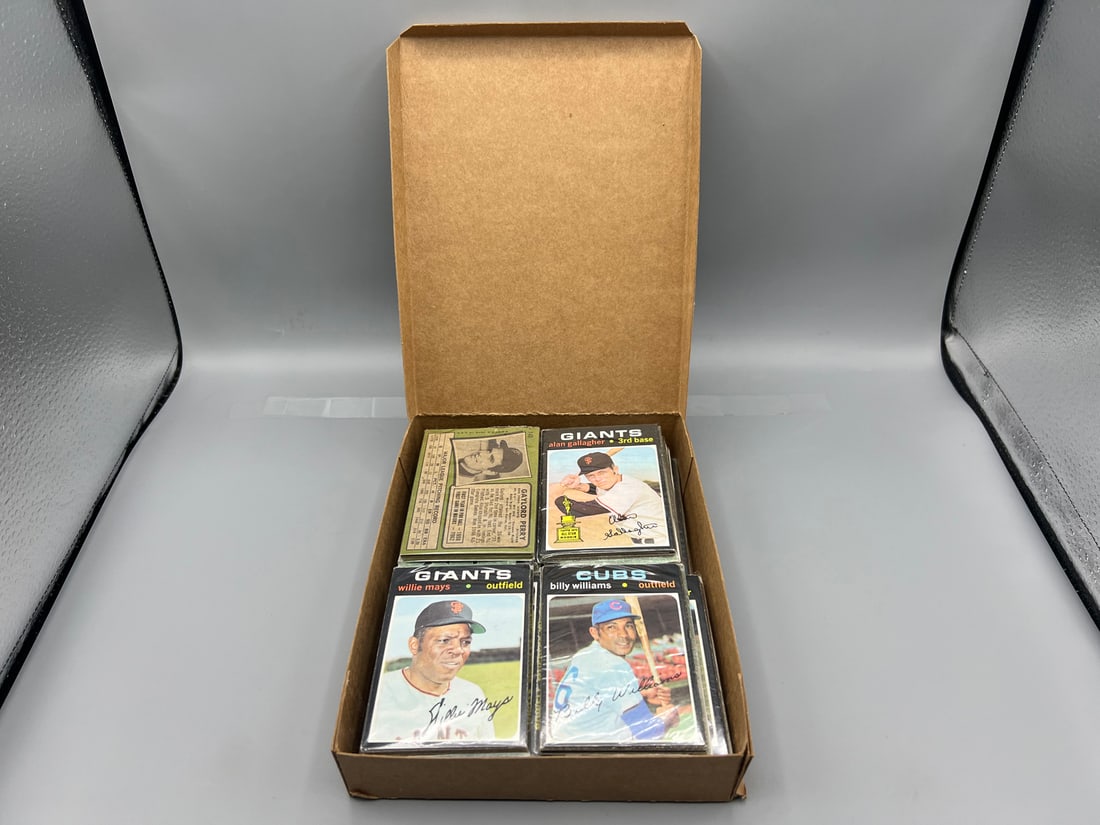West Corp. Baseball Cello Fun Pack Repack 20 Pack 1971 Topps Box w/some stars showing (1 of 7)