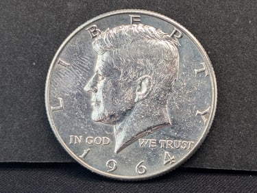 1964-D BU 90% Silver Kennedy Half Dollar