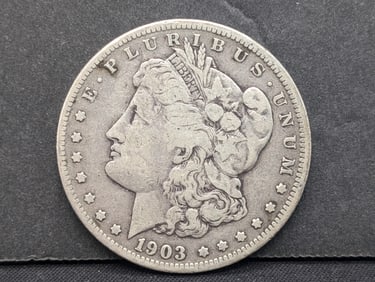 1903-S Key Date Morgan Silver Dollar.