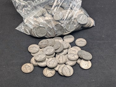 200 1939 U.S. Jefferson Nickels.