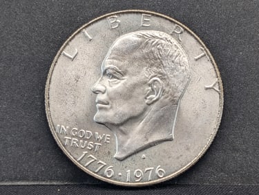 1976-S BU 40% Silver Eisenhower Dollar