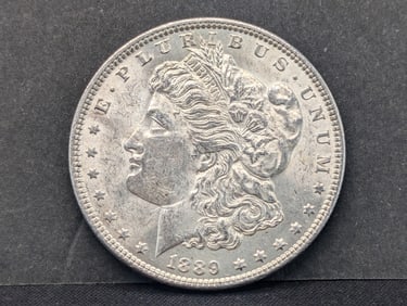 1889 Morgan Silver Dollar  BU