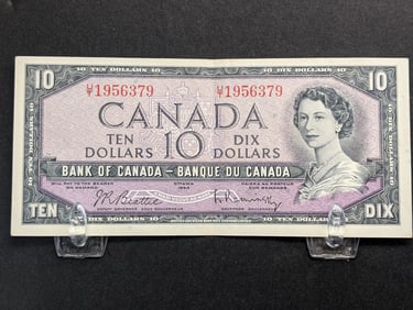Canada 1954 $10 Note