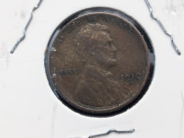 1910-S Lincoln Penny  VF