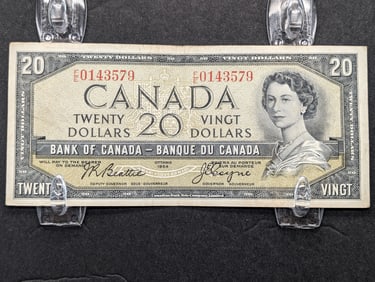 Canada 1954 $20 Note