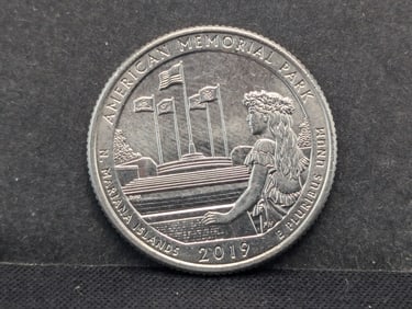 2019 W American Memorial Quarter. Tough first year.