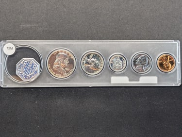 1961 United States 5-Coin Silver Proof Set.