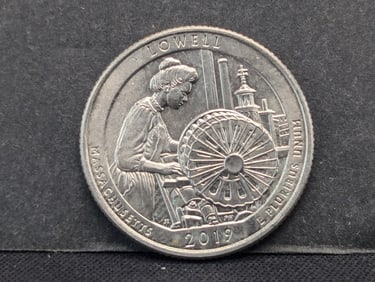 2019 W Lowell Mass Quarter. Tough first year.