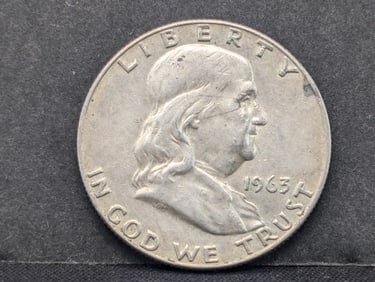 1963-D Franklin Half Dollar
