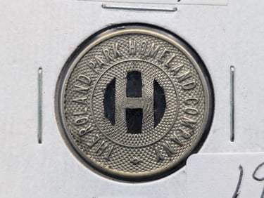 1927 Baltimore, Md. Transit Token