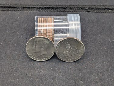 (10) 1976-P Clad Bicentennial Kennedy Half Dollars