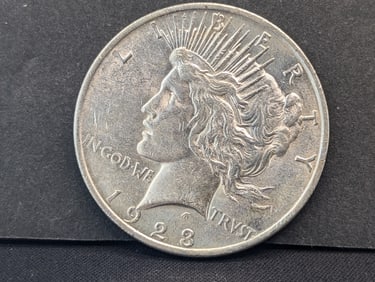 1923 Silver Peace Dollar- Strong Peace