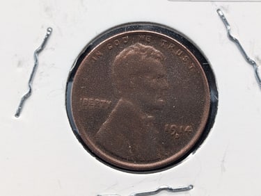 1914-D Lincoln Penny  ( Acid Cleaning or Fake ?? )