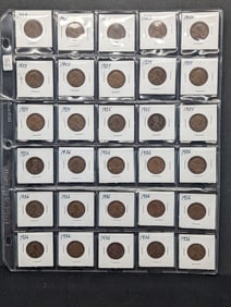 30- 1923-1926 Lincoln Pennies