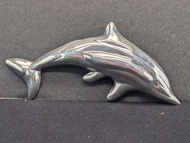 Sterling Silver Dolphin Pin- 18 Grams