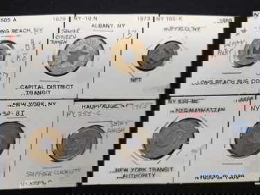 6- New York Transit Tokens