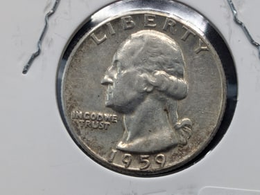 1959 Washington Quarter  Unc