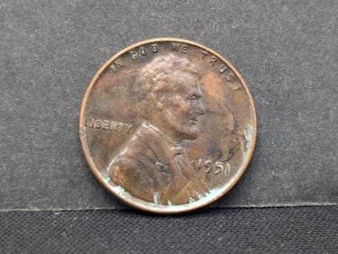 1951 Lincoln Wheat Cent