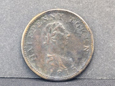 1815 Nova Scotia Half Penny