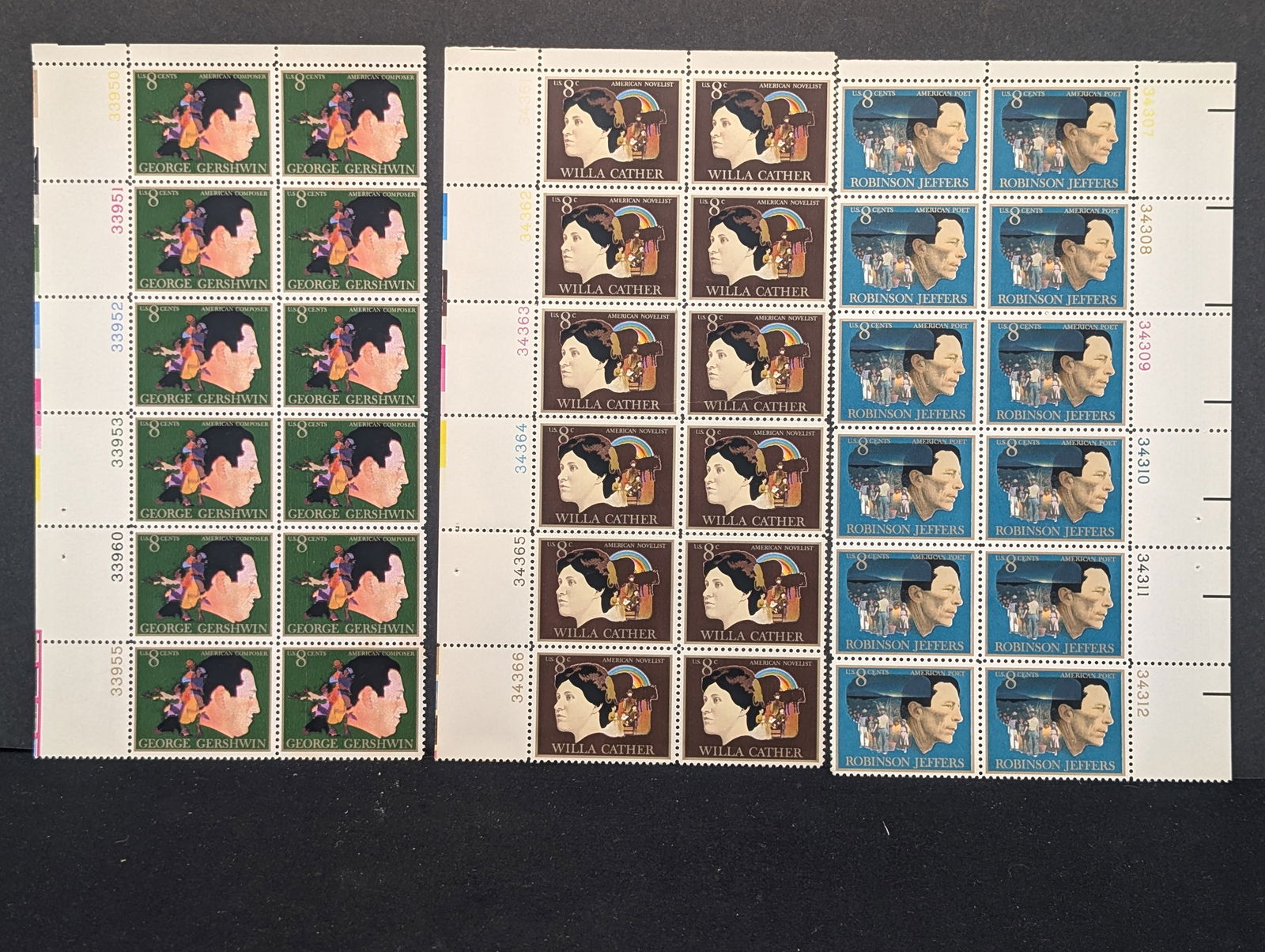 Misc. Plate Blocks Mint Never Hinged (1 of 4)